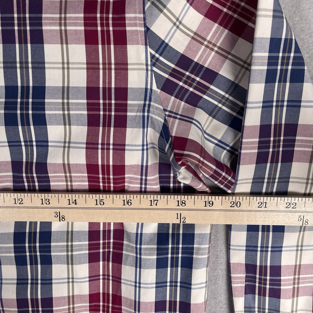 Orvis‎ Wrinkle Free Button Front Oxford Dress Shirt Woman Sz 6 Long Sleeve - Picture 6 of 9